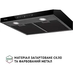 Витяжка Perfelli RINCI 6CWB Nero пласка - мініатюра 2