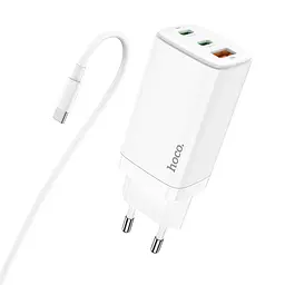 Зарядний пристрій 3 порти Hoco N16 65w GaN wall charger
