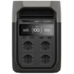 Зарядна станція EcoFlow DELTA 3 EU / 1800 Вт / 1024 Вт⋅год / LiFePO4 (EFDELTA3-EU) - мініатюра 2