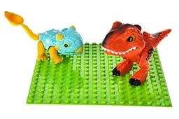 Конструктор FL2321 "Діно Парк" 85 дет. р.36x10x28 см YG Toys - мініатюра 2