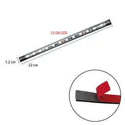 Підсвітка автомобільна LED RGB, з мікрофоном, пультом і підключенням у прикурювач 12V - мініатюра 5