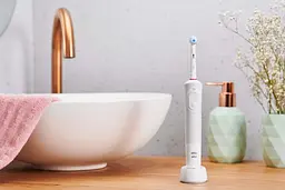 Електрична зубна щітка Oral-B Vitality 100, білий - мініатюра 3