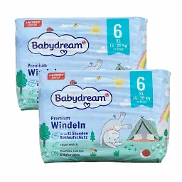 Підгузки Babydream Premium 6 (14-20) кг 64 шт