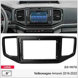 Перехідна рамка Volkswagen Amarok Carav 22-1672 - мініатюра 5