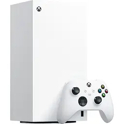 Ігрова консоль Microsoft Xbox Series X 1TB All-Digital Robot White [115031] - мініатюра 1