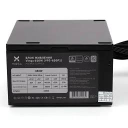 Блок живлення Vinga 650W ОЕМ (VPS-650P1) - мініатюра 7