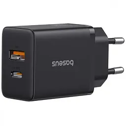 МЗП Cube Pro Fast Charger PD30W+QC3.0 (1USB-A/1C) (P10111404) Cluster Black Baseus teh0029584 - мініатюра 2