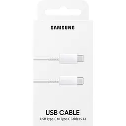 Кабель Samsung USB-C to USB-C 100W White (EP-DN975BWRGRU) [97783] - мініатюра 4