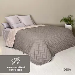 Покривало Ideia 240х260 IZZI сірий (8-34587x004) - мініатюра 2