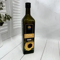 Соняшникова олія холодного віджиму 1000 мл