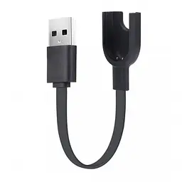USB кабель для фітнесу браслета Xiaomi Mi Band 3 0.3m чорний