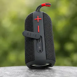 Портативна Bluetooth колонка JC-500 10 Вт з RGB LED підсвічуванням, акумуляторна бездротова міні-колонка - мініатюра 4