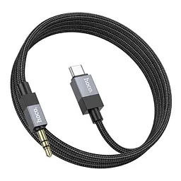 Кабель Hoco UPA32B Type-C to Jack 3.5 1 м чорний - мініатюра 5