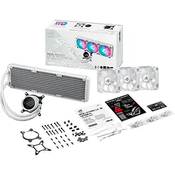 Система водяного охолодження Asus ROG Strix LC III 360 ARGB White (90RC00T2-M0UAY0) - мініатюра 10