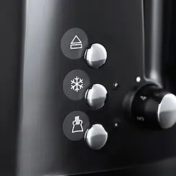 Тостер Russell Hobbs Textures 850 Вт чорний (22601-56) - мініатюра 2