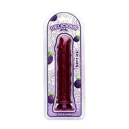 Фалоімітатор Toyz4lovers Delicious With The Scent Blackberries 20 см (фіолетовий) - мініатюра 5