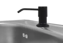 Дозатор миючого засобу Rea black REA-06932, Чорний матовий - мініатюра 2