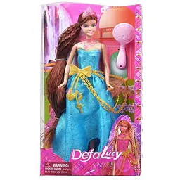 Лялька Defa Lucy Bambi 8195 Синя сукня