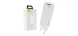 Мережевий зарядний пристрій Baseus GaN2 Lite Quick Charger (CCGAN2L-B02) білий