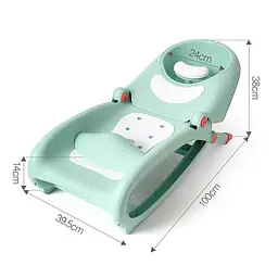 Дитячий лежак для миття голови Bestbaby BS8877 блакитний - мініатюра 6