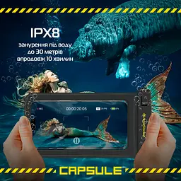 Водонепроницаемый чехол для телефона и документов, универсальный, IPX8 погружение до 30 м, защита от воды, защитный чехол от песка и пыли, для подводной съемки, плавания, дайвинга, пляжа и путешествий, ArmorStandart (ARM84422) - мініатюра 3
