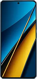 Смартфон Xiaomi Poco X6 12/512GB Blue UA UCRF NFC 5G - мініатюра 2