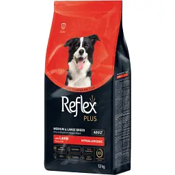 Сухий корм для собак Reflex Plus середніх та великих порід з ягням 12 кг - мініатюра 2