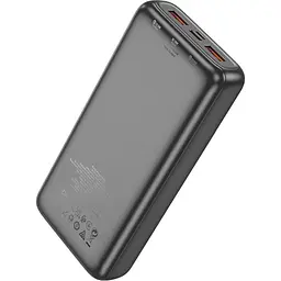 Зовнішній акумулятор Hoco J121A Fast 20000mAh 22.5W Black (608992) [109965] - мініатюра 5