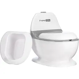 Дитячий горщик FreeOn зі звуком змиву white
