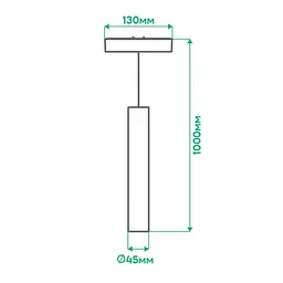 Світлодіодний магнітний трековий світильник Ardero MGU420 Ultra 15W 4000К чорний (80130) - мініатюра 3