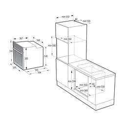 Духова шафа Gorenje BOS6737SYW - мініатюра 9