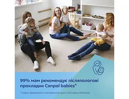 Прокладки післяродові жіночі одноразові гігієнічні для жінок породіль після пологів Canpol babies 10 шт. - мініатюра 6