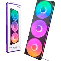 Вентилятор NZXT F360 RGB Core Black (RF-U36HF-B1) - мініатюра 5