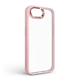 Чехол для Apple iPhone 16e/17e, UNIT2, розовый, ударопрочный, прозрачный противоударный чехол-накладка из TPU и поликарбоната (PC), с защитными бортиками, защита всего корпуса от ударов и царапин, ArmorStandart (ARM83853) - мініатюра 2