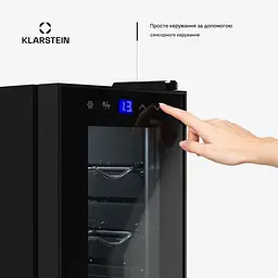 Винний холодильник Klarstein Shiraz 14 Slim Uno (10045300) - мініатюра 5