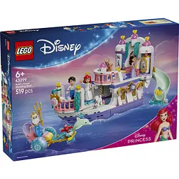 Конструктор LEGO Disney Princess Королівський весільний човен Аріель (43299) - мініатюра 3