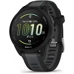Смарт-годинник Garmin Forerunner 165 Black/Slate Gray (010-02863-20)
