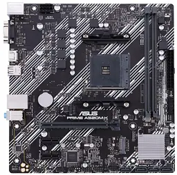 Материнська плата ASUS PRIME A520M-K (Prime A520M-K) (Socket AM4, AMD A520, Micro-ATX) Б/в
