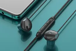 Гарнітура Foneng T63 Half in-ear metal music earphone (T63-E-HIE-MM) - мініатюра 2