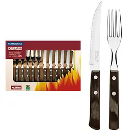 Набор приборов для гриля Tramontina Barbecue Polywood, 12 предметов (6584533)