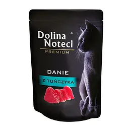 Вологий корм для котів Dolina Noteci Danie з тунцем пауч 85 г