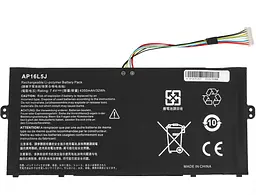 Акумулятор Acer AP16L5J (Swift SF514-52T) 7.4V 4350 mAh Black