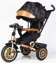 Велосипед 3-колісний Best Trike Perfetto поворотне сидіння фара USB Bluetooth 8066/380-29