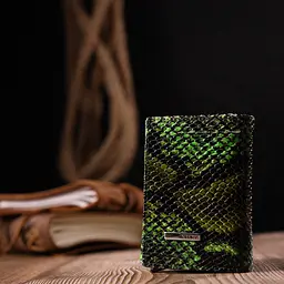 Жіноча шкіряна візитниця KARYA 8х10х2,5 см acs0025881 - мініатюра 9