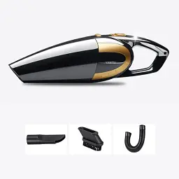 Автомобільний пилосос YANTU E03 Black + Gold 80 Вт НЕРА фільтр - мініатюра 3