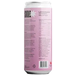 Лимонад ISKRACherry MilkFizz напій безалкогольний сильногазований пастеризований - мініатюра 2