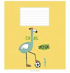 Зошит загальний Школярик Cute copybook у лінію 12 аркушів 30 шт. (012-3212L) - мініатюра 4