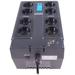 Пристрій безперебійного живлення Powercom CUB-850N LCD - мініатюра 4