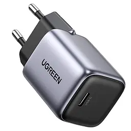 Зарядний пристрій 1xUSB 30W (USB-C) Gan PD Nexode Mini Сірий CD319 Ugreen - мініатюра 3