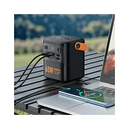 Универсальная батарея HOCO 80000 мАч Pro Tough PD/65 Вт черный (J152 / 714982) - миниатюра 9